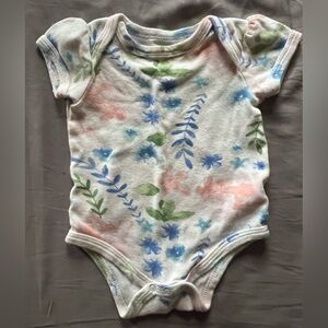 Catherine Malandrino floral bodysuit